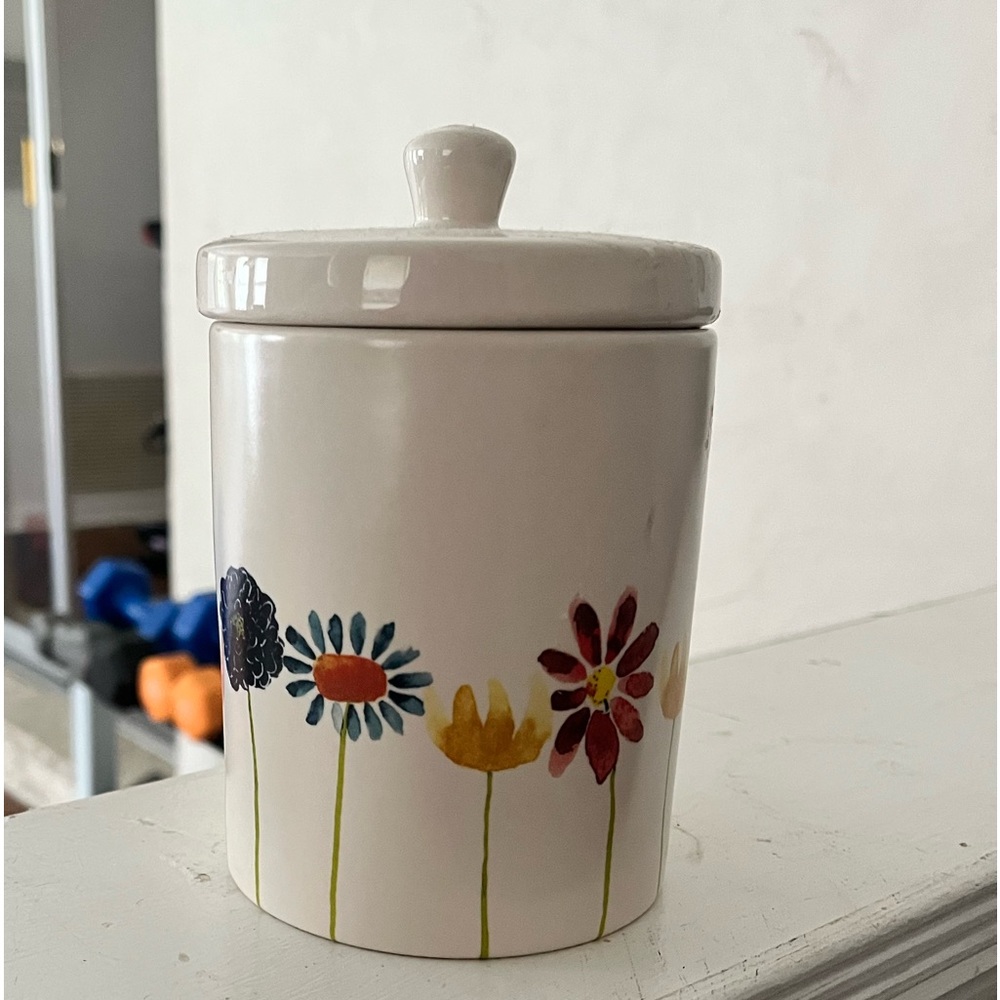 COPY - Rae Dunn “Things” floral container
